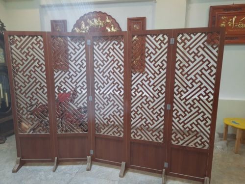 Vách Ngăn Văn Phòng SPA Bằng Gỗ