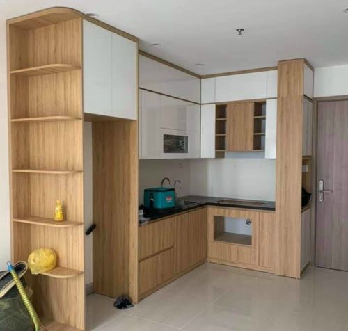 Làm tủ bếp chung cư giá xưởng