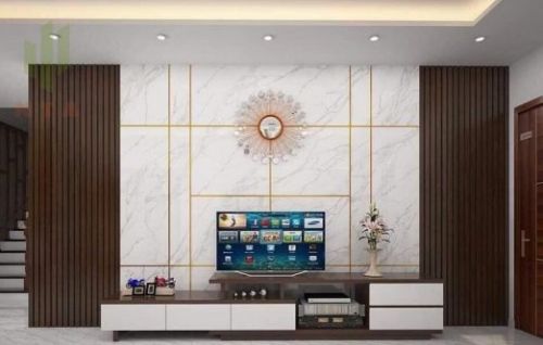 Xưởng làm vách hậu tivi