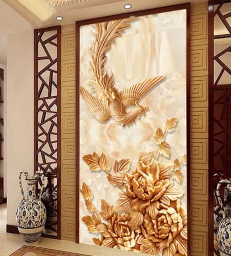 Thi công CNC gỗ dán tường phòng thờ