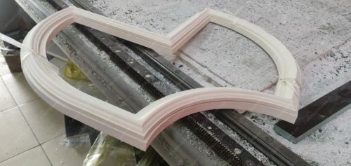 Xưởng cắt gỗ nhựa nẹp phào CNC tại hà nội