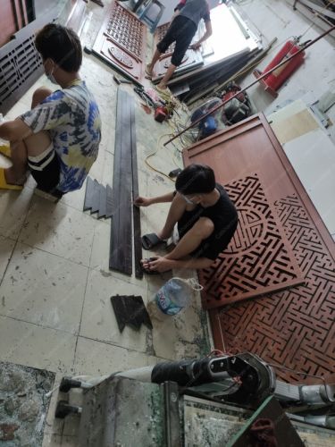 Xưởng cnc vách ngăn