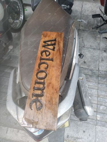 Xưởng làm biển gỗ