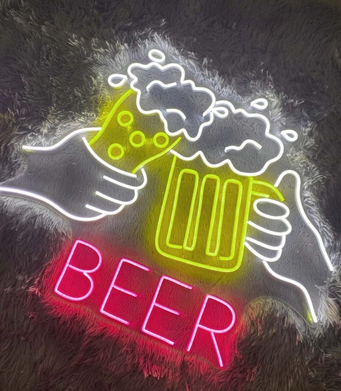 Địa chỉ thi công đèn led dây Neon Sign ở Hà nội