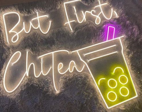 Lắp LED Neon Quán cafe