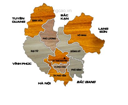 Bản đồ treo tường các tỉnh thành việt nam