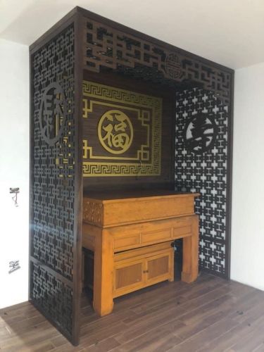 Xưởng làm vách gỗ cnc