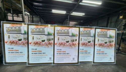 Xưởng làm tranh mica siêu mỏng