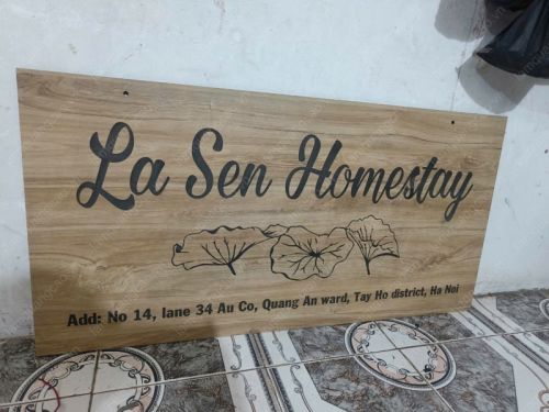 Bảng biển bằng gỗ